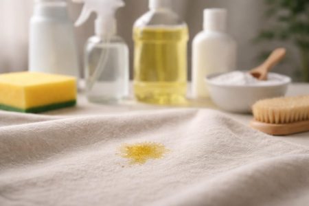 tissu-tache-huile-produits-menagers