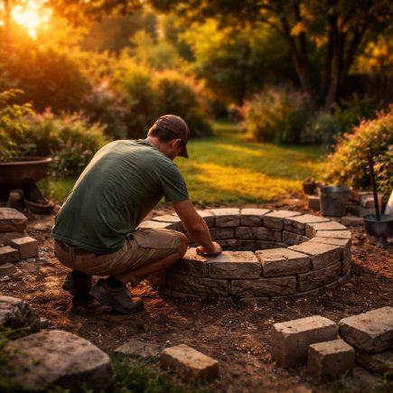 jardin-coucher-soleil-brasero-personne