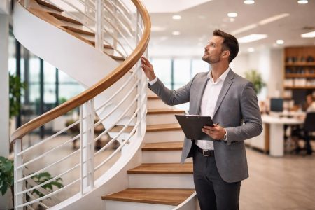 bureau-moderne-escalier-colimacon-professionnel