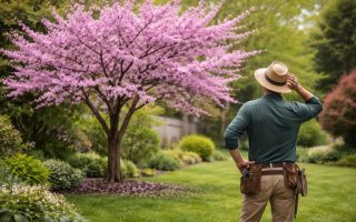 arbre-judee-fleurs-jardinier-jardin